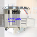 Hospital Stainless Steel Electric Heated Type Insulated Food Trolley